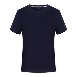 Venta al por mayor personalizado su logotipo de marca 95 algodón 5 Spandex camiseta en blanco hombres camiseta lisa Casual camiseta para hombres - Product Image 6