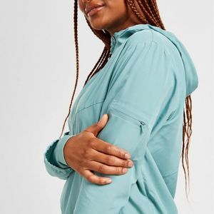 Échantillon de fabrication Veste coupe-vent imperméable personnalisée pour femmes Veste coupe-vent de piste à fermeture éclair de haute qualité pour femmes - Product Image 2