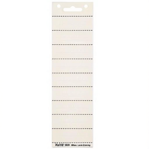 Placa de Etiquetas de Cartón Blanco Leitz ALPHA 60 x 21 mm, 190 g/m², 100 Unidades por Paquete Accesorio para Carpeta de Archivos - Product Image 3