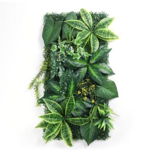 Panel dinding hutan hiperrealistis LONGSTAR dengan bunga bel merah muda dan daun berpola - Product Image 3