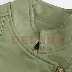 แจ็กเก็ตหนังแท้มาใหม่พร้อมเทคนิคการพิมพ์ลายดีไซน์แฟชั่น - Product Image 5