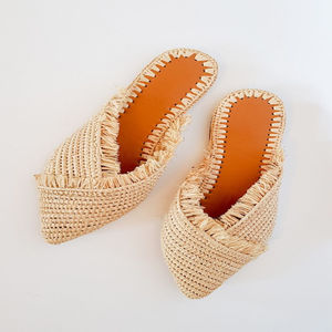 Sandalias y Zapatillas de Rafia Hechas a Mano en Marruecos, Económicas y Ecológicas, Calzado Tejido para Hombre y Mujer, Venta al Por Mayor Directa de Fábrica - Product Image 3