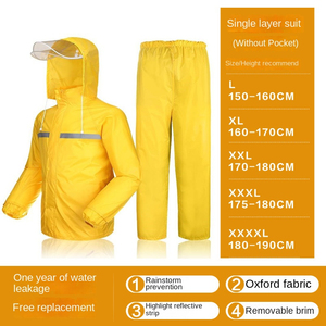 Traje Impermeable de Alta Calidad para Caza al Aire Libre, Cortavientos, Traje de Lluvia para Camping y Senderismo en Venta - Product Image 3
