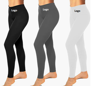 Custom Printing Custom Design High Waisted Leggings for Women No See-Through-Soft Athletic <b>Tummy</b> <b>Control</b> Yoga Wear - Product Image 6