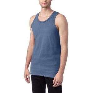 Camisetas sin mangas de gimnasio personalizadas OEM sin mangas para hombre, ropa de talla grande de algodón transpirable estilo callejero, camiseta sin mangas con cuello redondo - Product Image 5