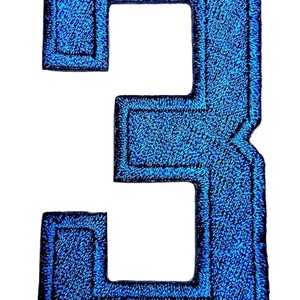 Heat Transfer Fashion 3D Logo Big Letter Numbers and Name <b>Garment</b> Chenille Patches Hoodies Custom Chenille Patches - Product Image 6