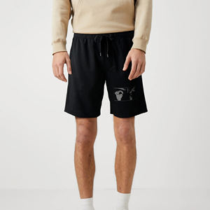 Short d'été à impression par sublimation Short en maille Short à taille élastique pour homme Fabriqué au Pakistan - Product Image 2