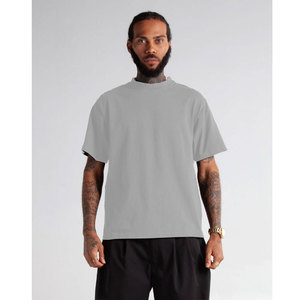 Shaka Wear-Camiseta de manga corta de 100% algodón/fibra de bambú para hombre, camiseta alta, multicolor, básica, lisa, de longitud regular - Product Image 4