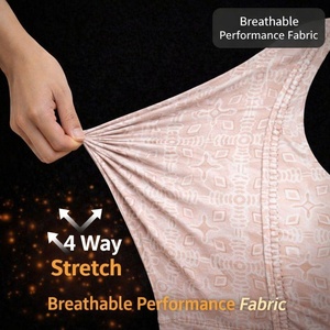 Soutien-gorge de sport côtelé pour femme, extensible, idéal pour la gym, l'entraînement, la course et les activités sportives - Product Image 4
