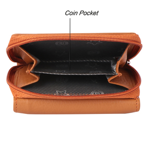 กระเป๋าหนังแท้ผู้หญิงแบบบางพิเศษ ขายดีที่สุด ขนาดสั่งทำได้ ปิดด้วยกระดุม ผ้าฝ้าย ทนทาน จัดเก็บง่าย ใช้ได้ทุกวัน ผลิตในอินเดีย - Product Image 5