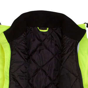 Chaqueta de Seguridad Reflectante para Hombre LOVENA WEAR de Alta Calidad, con LED Intermitente, Alta Visibilidad, ANSI Clase 1, EN ISO 20471, Ropa de Trabajo de Invierno para Construcción - Product Image 5
