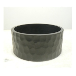Acacia Wooden Bowl Leaf Carved Design Natural Finished Wood Salad Serving Bowl <b>Dinnerware</b> - Product Image 6