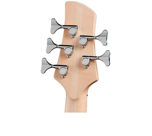 Basse électrique classique à 5 cordes Fodera Emperor 5 Standard de qualité supérieure, neuve, rouge - Product Image 3