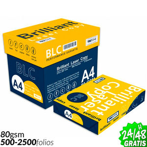 Papel de copia A4 Brilliant Laser de alta calidad para impresoras láser e inyección de tinta, papel de copia A4 a granel para una salida de texto nítida. - Product Image 4