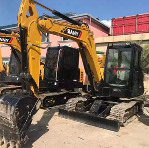 มือสอง Sany SY60C รถขุดตีนตะขาบมือสองน้ำหนักในการทำงานของ6ton 3เมตรความจุถังมุ่งเน้นแกนเครื่องยนต์ปั๊มมอเตอร์ - Product Image 2