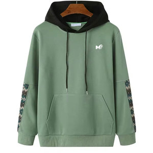 Diseña Tu Propio Logotipo, Sudaderas con Capucha para Hombre de Alta Calidad, Algodón Combinado, Nuevo Estilo, Sudaderas con Capucha para Hombre al por Mayor para Venta en Línea - Product Image 1