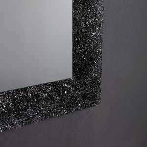 Miroir rétroéclairé par LED avec cadre noir 90x62 Verre fusionné Grit 90x62 - Product Image 4