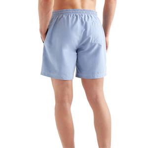 Short de course taille haute de gymnastique pour hommes pantalon tricoté élastique style bermuda taille moyenne teint uni cordon de serrage coups de sueur - Product Image 3