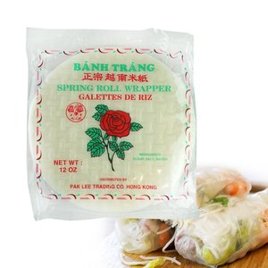 กระดาษข้าวที่กินได้คุณภาพสูง/Galette De Riz Vietnam 16ซม./18ซม./22ซม. สำหรับม้วนสปริงทอด
