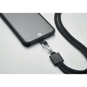 Nonette RPET Tubular <b>Lanyard</b> Sustainable Promotional Merchandising Product - Product Image 3