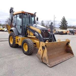 Potente Cargadora John Deere 410L Usada 2023, Retroexcavadora de Ruedas John Deere de Segunda Mano en Stock, Alta Calidad y Buen Rendimiento - Product Image 1