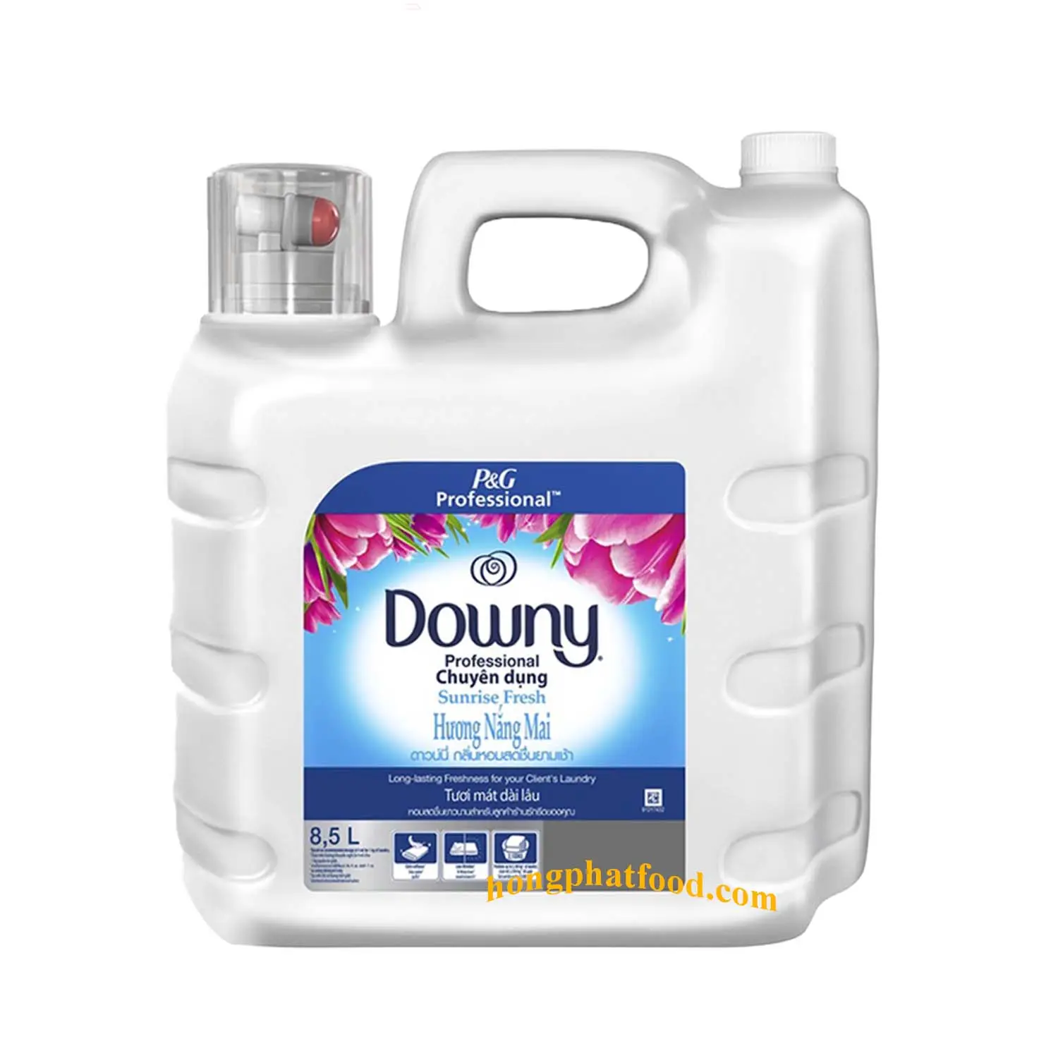 Hochwertiger Dow-ny Weichspüler Weichspüler spart große Flasche 8,5 l (Sunrise Fresh) -Duft verstärker flüssigkeit nach dem Waschen