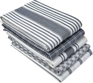 Serviettes de thé en coton solide 100% tissées serviettes de golf à rayures de qualité supérieure imprimées de bonne qualité pour une utilisation en cuisine livraison directe disponible - Product Image 2