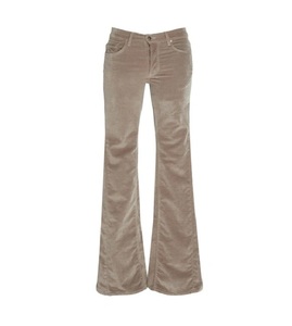 Pantalon de survêtement pour homme, streetwear, en toile, à boutons, respirant, à pattes évasées, uni, gris, en velours, tissage non tissé - Product Image 1