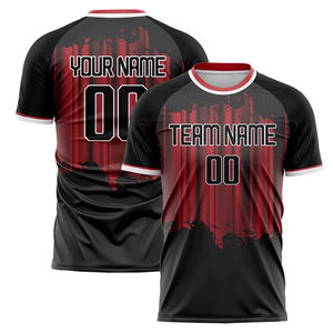 เสื้อฟุตบอลผู้ชายสำหรับผู้ใหญ่เสื้อฟุตบอลแขนสั้นตัดอัตโนมัติ - Product Image 1