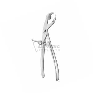 Pince de maintien d'os manuelle en acier inoxydable et porte-aiguille pour les procédures médicales légères certifiées CE - Product Image 2