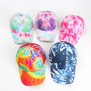 Al Aire Libre ajustable adulto Tie-Dye 3D impresión Unisex gorras de béisbol algodón moda veranos 6 paneles gorra de béisbol sombrero de camionero de malla - Product Image 6