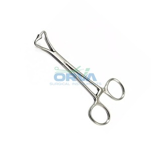 Pince à serviette en acier inoxydable de haute qualité 4 \ "mâchoires à douille à bille avec serrure à cliquet acier allemand Backhaus Machine-Driven - Product Image 6