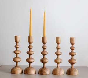 Bougeoir à la mode 2025 vente chaude décor à la maison bougeoir Table bougeoir en bois photophore mariage décor articles meilleur prix - Product Image 1