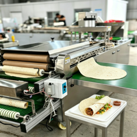 Machine à tortillas de maïs électrique industrielle, machine de fabrication de tortillas, presse à tortillas commerciale