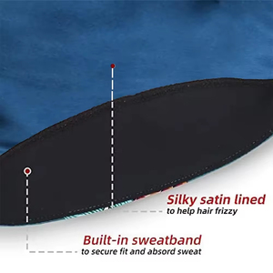 Gorros de pelo unisex personalizados, gorros médicos ajustables para trabajo de enfermera, gorro estampado de algodón para Hospital con botón - Product Image 4