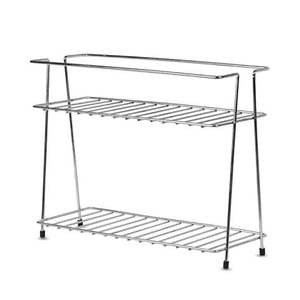 Étagère murale en métal pour épices, organisateur, armoire de cuisine peu encombrante, étagère de rangement de comptoir - Product Image 5