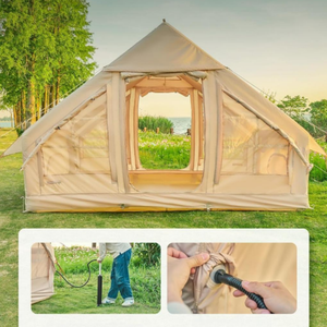 PRECIO DE FÁBRICA Tienda de campaña inflable de 4 estaciones para 4-6 adultos con configuración rápida, tela impermeable y ventilación óptima - Product Image 6