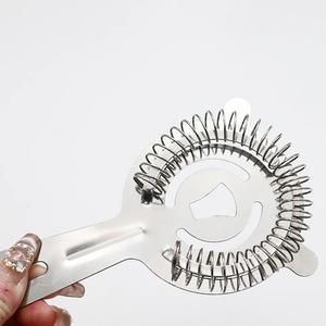 Colador de Cócteles Hawthorne Profesional de Acero Inoxidable, Resorte Firme, Filtrado Fino, Vertido Suave, Herramienta de Barra Duradera - Product Image 4