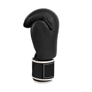 Gants de boxe d'entraînement personnalisés imprimés, en cuir de vachette véritable, anti-humidité, fermeture auto-agrippante, logo OEM, emballage personnalisé, couleur personnalisée - Product Image 4
