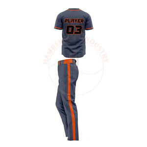 Uniforme de béisbol de hombre de último diseño uniforme de béisbol de la mejor calidad hecho en Pakistán al por mayor - Product Image 3