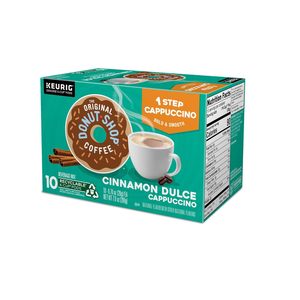The Original Donut Shop One-Step Cinnamon Dulce Cappuccino, Cápsulas Keurig de una sola porción, paquete de 60 - Product Image 3