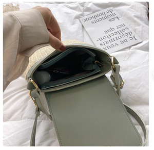 Bolsos de Paja Elegantes Hechos a Mano, Bolsos de Hombro de Paja Personalizados para Mujer, Productos al por Mayor - Product Image 3