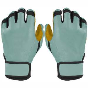 Custom Design Your Own Logo Baseball <b>Batting</b> Gloves Men's Adults Durable Leather Quick-Dry Breathable Professional Sports - Product Image 6