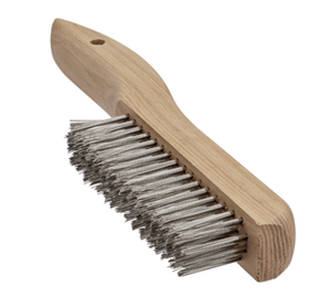 Brosse métallique en acier inoxydable en promotion, idéale pour les surfaces en acier, en fer et en métaux durs, disponible au meilleur prix - Product Image 1