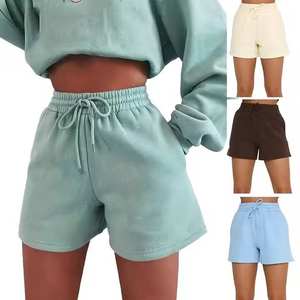 Pantalones cortos de moda personalizados al por mayor para mujer, pantalones cortos informales de algodón puro para gimnasio para mujer - Product Image 5