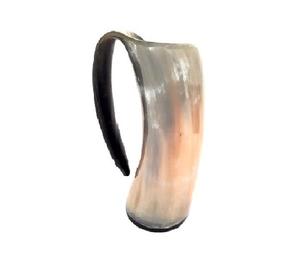 Tasses en corne viking vintage réutilisables, artisanales, écologiques, légères, durables, lavables au lave-vaisselle, tasses à bière personnalisées pour bar - Product Image 1