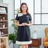 เดรสทรงเข้ารูปเบอร์เรียลลา สีดำ มีจำหน่ายทุกขนาด - Product Image 4