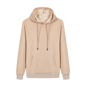 Abrigo informal de otoño e invierno para hombre con cremallera, sudadera polar de manga larga, sudadera deportiva holgada a la moda, con capucha a juego - Product Image 1