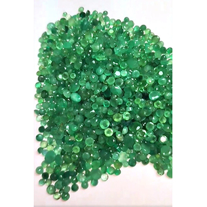 Alta calidad 1179 Uds Esmeralda natural 3/4/5/6mm faceta 254cts lote IROC ventas verde corte de piedras preciosas sueltas US $262 - Product Image 4
