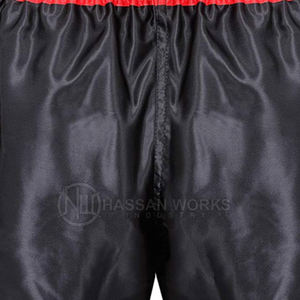 บริการ OEM ขายส่ง กางเกงมวยไทยผู้ชายแบบกำหนดเอง รุ่นใหม่ล่าสุด แบรนด์ส่วนตัว แห้งเร็ว ระบายอากาศได้ดี ผลิตจากโพลีเอสเตอร์ 100% - Product Image 6